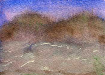"Twilight Dunes" by Bruce Braun, Fitchburg WI - Acrylic